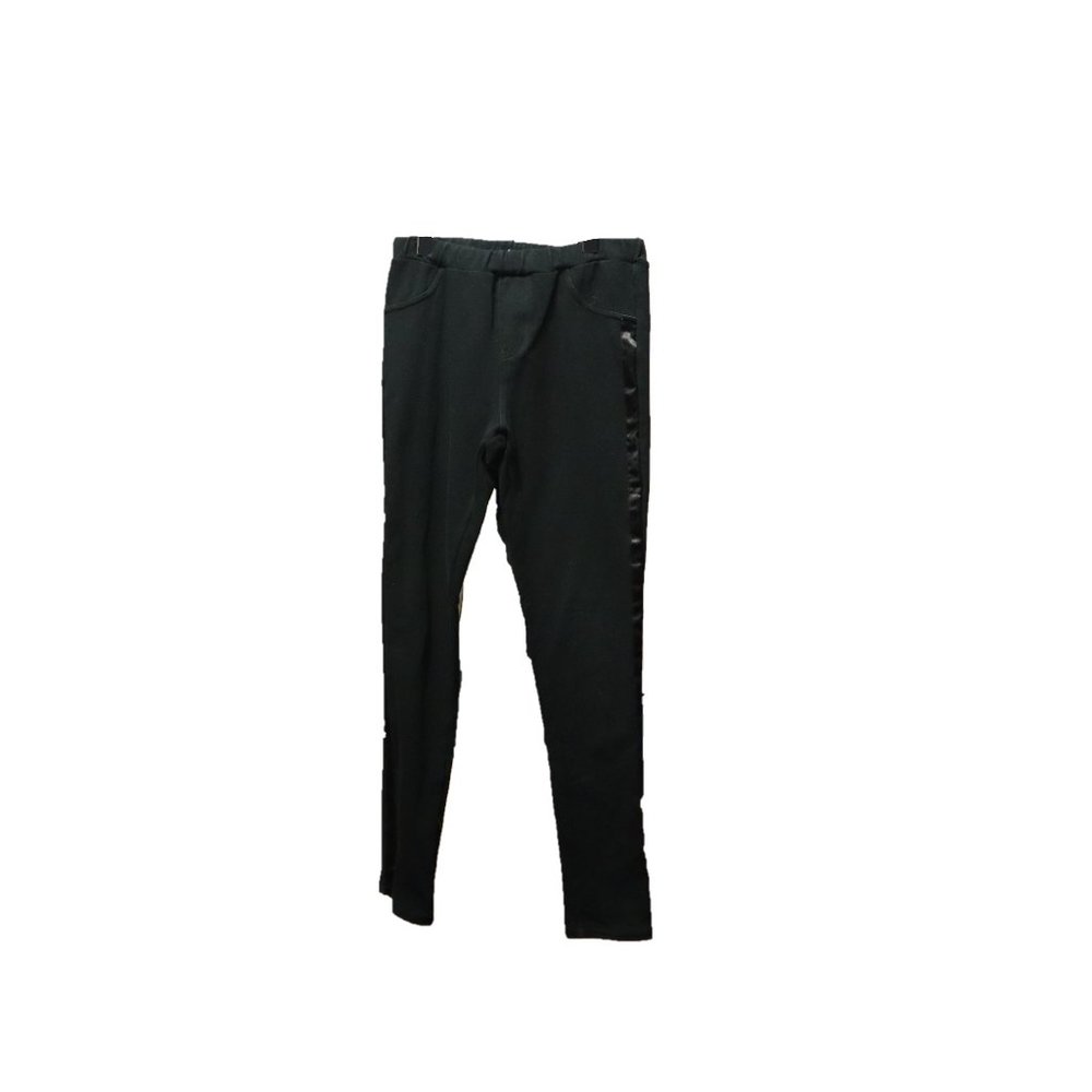 Chaps Black Leggings